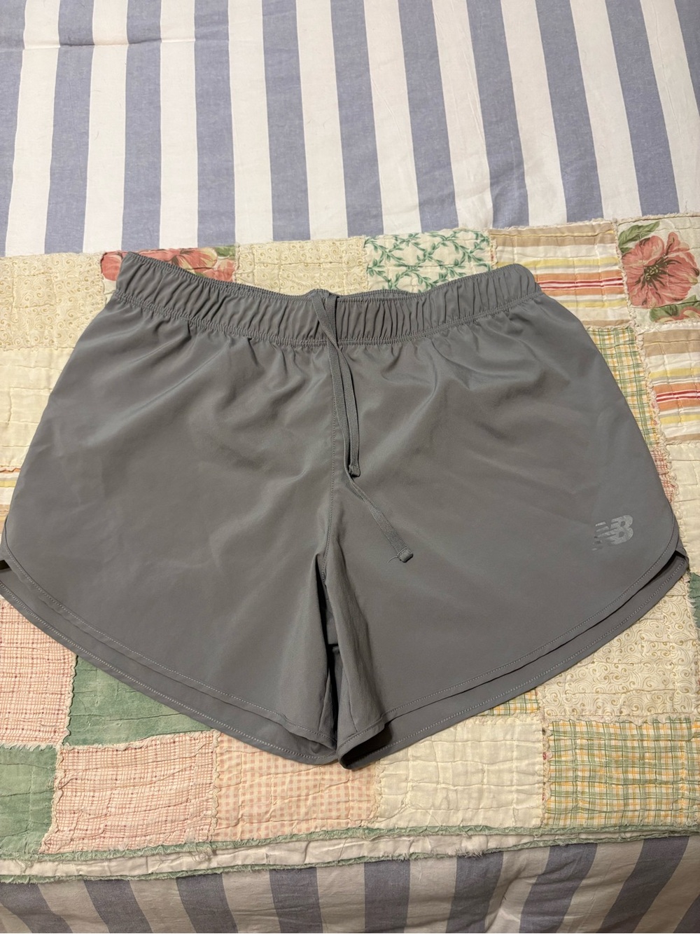 New Balance Women's Charcoal Gray Athletic Shorts